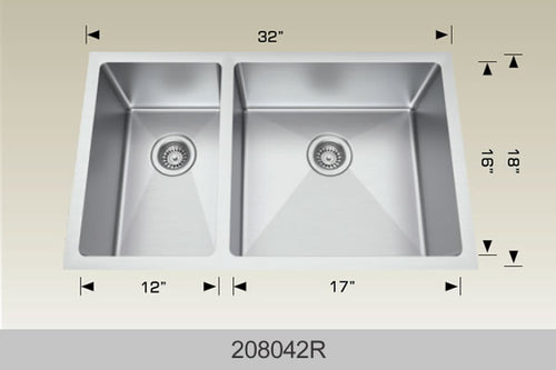 Bosco Builder Series Kitchen Sinks 32 x 18