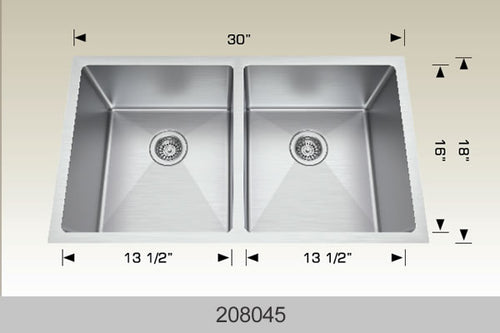 Bosco Builder Series Kitchen Sinks 30 x 18