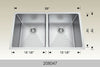 Bosco Builder Series Kitchen Sinks 28 x 18