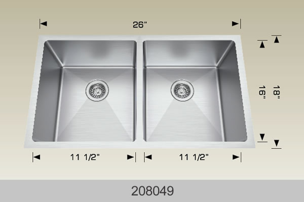 Bosco Builder Series Kitchen Sinks 28 x 18