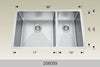 Bosco Super Series Kitchen Sinks 30 x 18