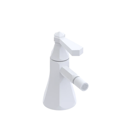 Rubinet Single Control Bidet Fitting (less drain) Matt White