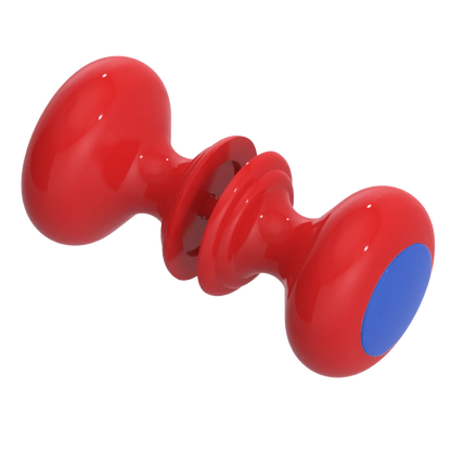 Rubinet Shower Door Knob (set) Red