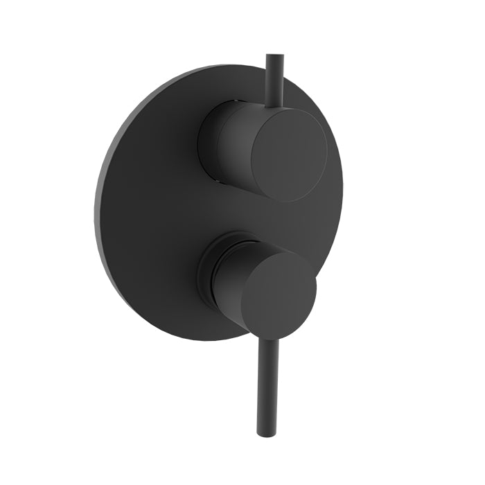 Baril Complete pressure balanced shower valve with 3-way diverter