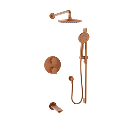 Baril Complete thermostatic pressure balanced shower kit