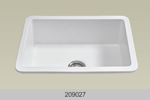 Bosco Fireclay Apron Series Undermount Sink