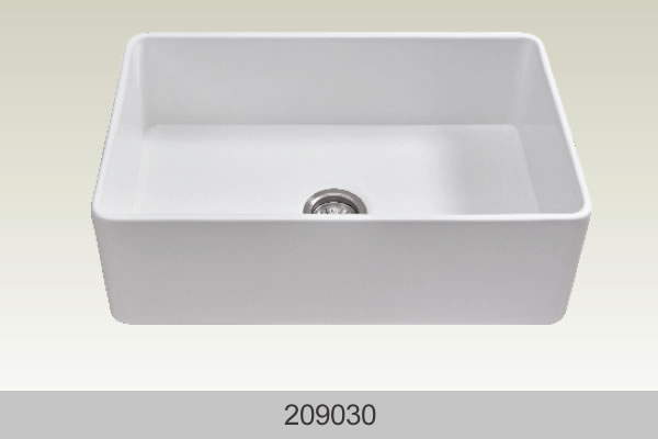 Bosco Fireclay Apron Series Bathroom Sink