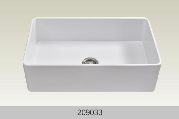 Bosco Fireclay Apron Series Bathroom Sink