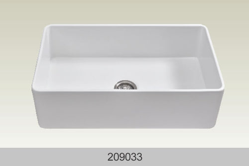 Bosco Fireclay Apron Series Bathroom Sink