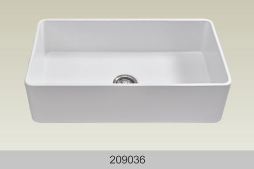 Bosco Fireclay Apron Series Bathroom Sink