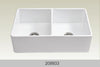 Bosco Fireclay Apron Series Bathroom Sink
