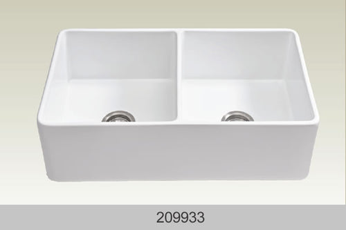 Bosco Fireclay Apron Series Bathroom Sink