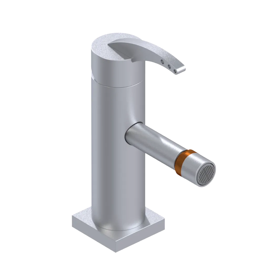 Rubinet Single Control Bidet Fitting (less drain) Satin Chrome