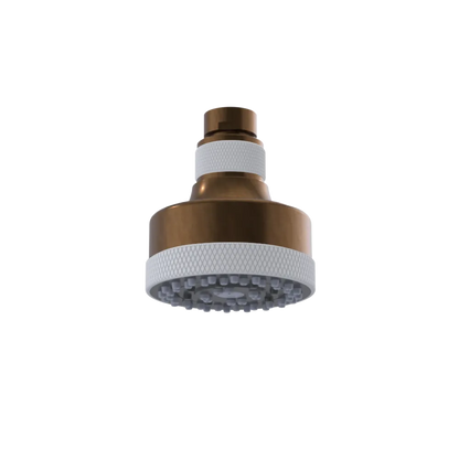 Rubinet 3 FUNCTION SHOWER HEAD Tuscan Brass