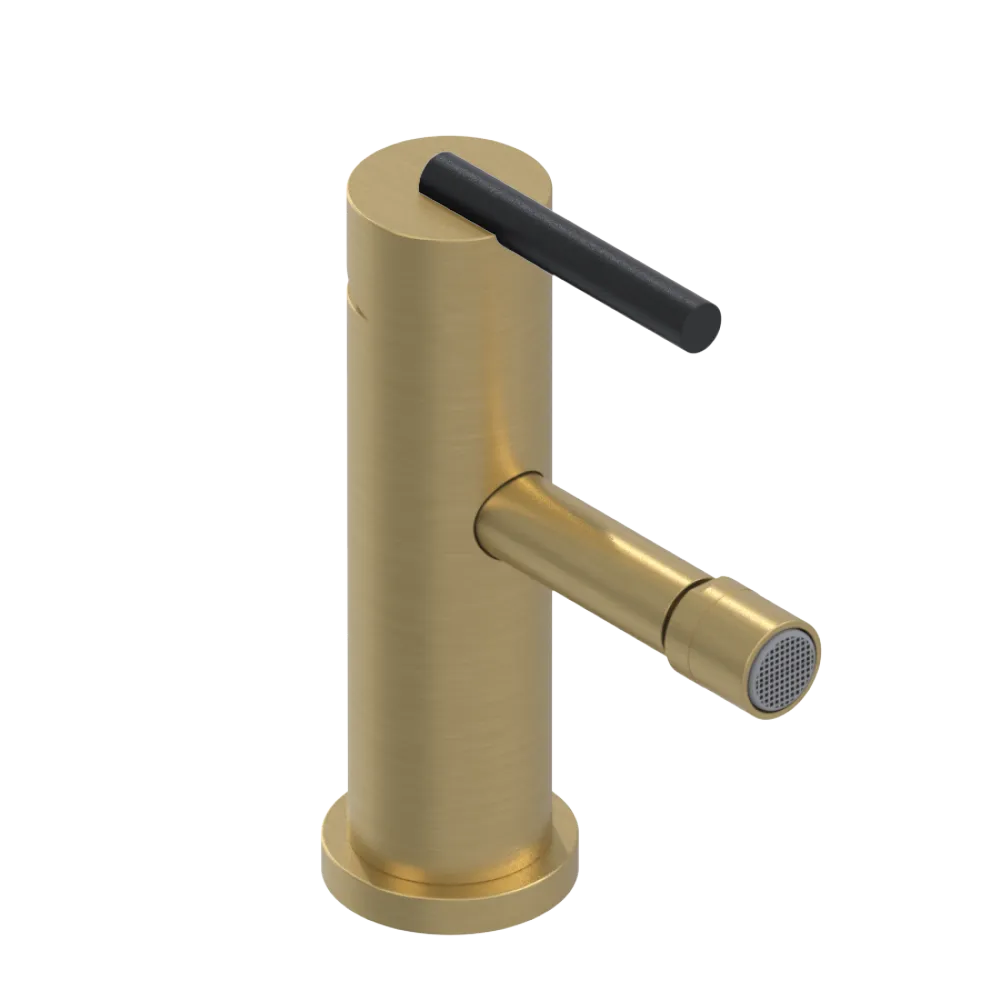 Rubinet Single Control Bidet Fitting (less drain) Satin Brass