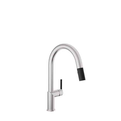 Baril Single-hole kitchen faucet with 2-function pull-down spray