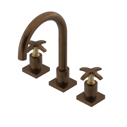 Rubinet Widespread Lav. Set. (less drain) Tuscan Brass