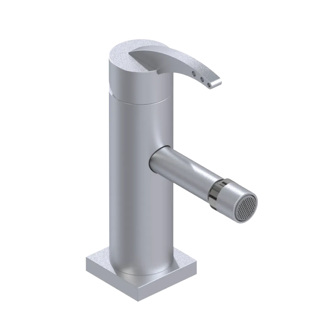 Rubinet Single Control Bidet Fitting (less drain) Satin Chrome