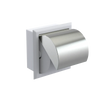 Rubinet RECESSED TOILET PAPER HOLDER White