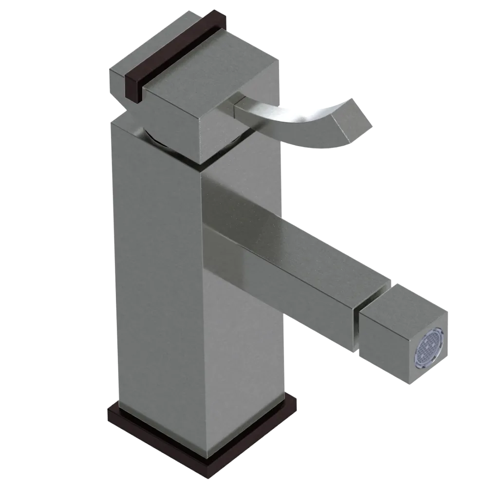 Rubinet Single Control Bidet Fitting (less drain) Satin Nickel