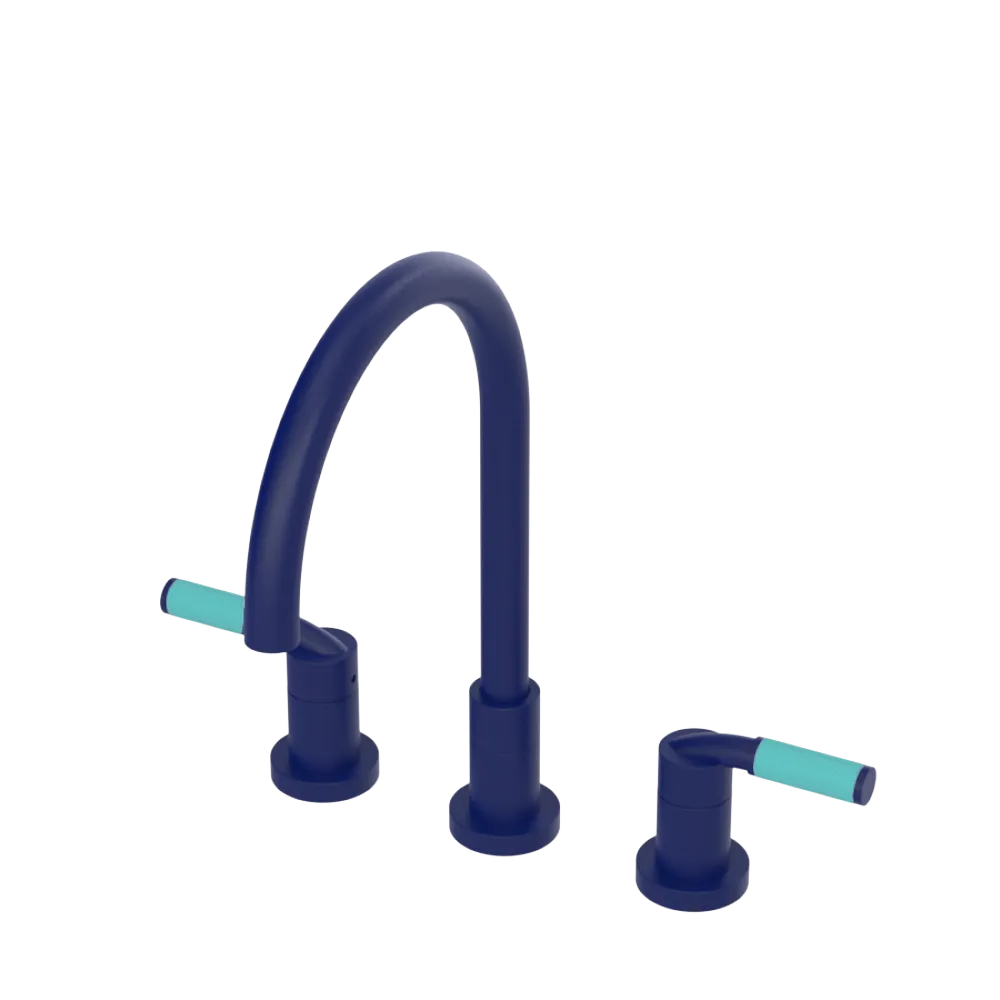 Rubinet Widespread Kitchen Set Midnight Blue