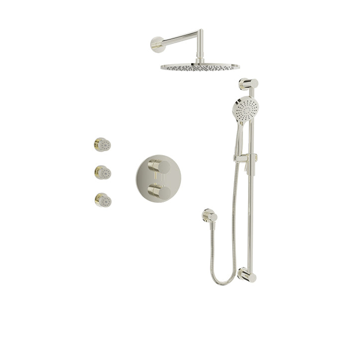 Baril Complete thermostatic pressure balanced shower kit