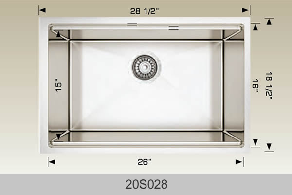 Bosco Super Series Plus Multi Level Kitchen Sink 28 1/2 x 18 1/2