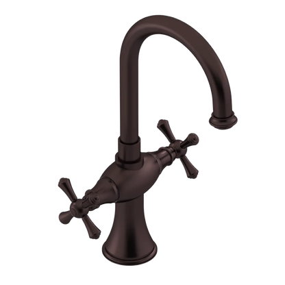 Rubinet Single Hole Dual Handle Lav. Set. (less drain) Oil Rubbed Bronze
