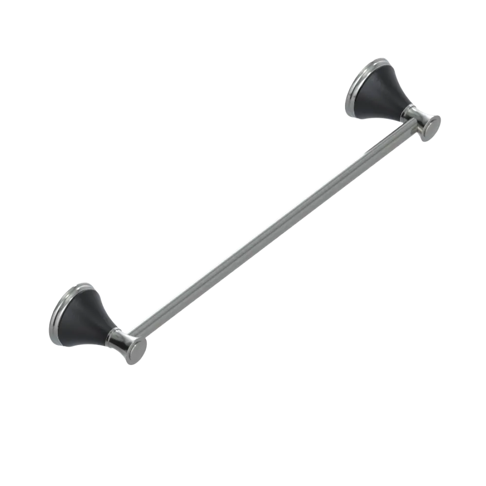 Rubinet Towel Bar 18" Satin Nickel