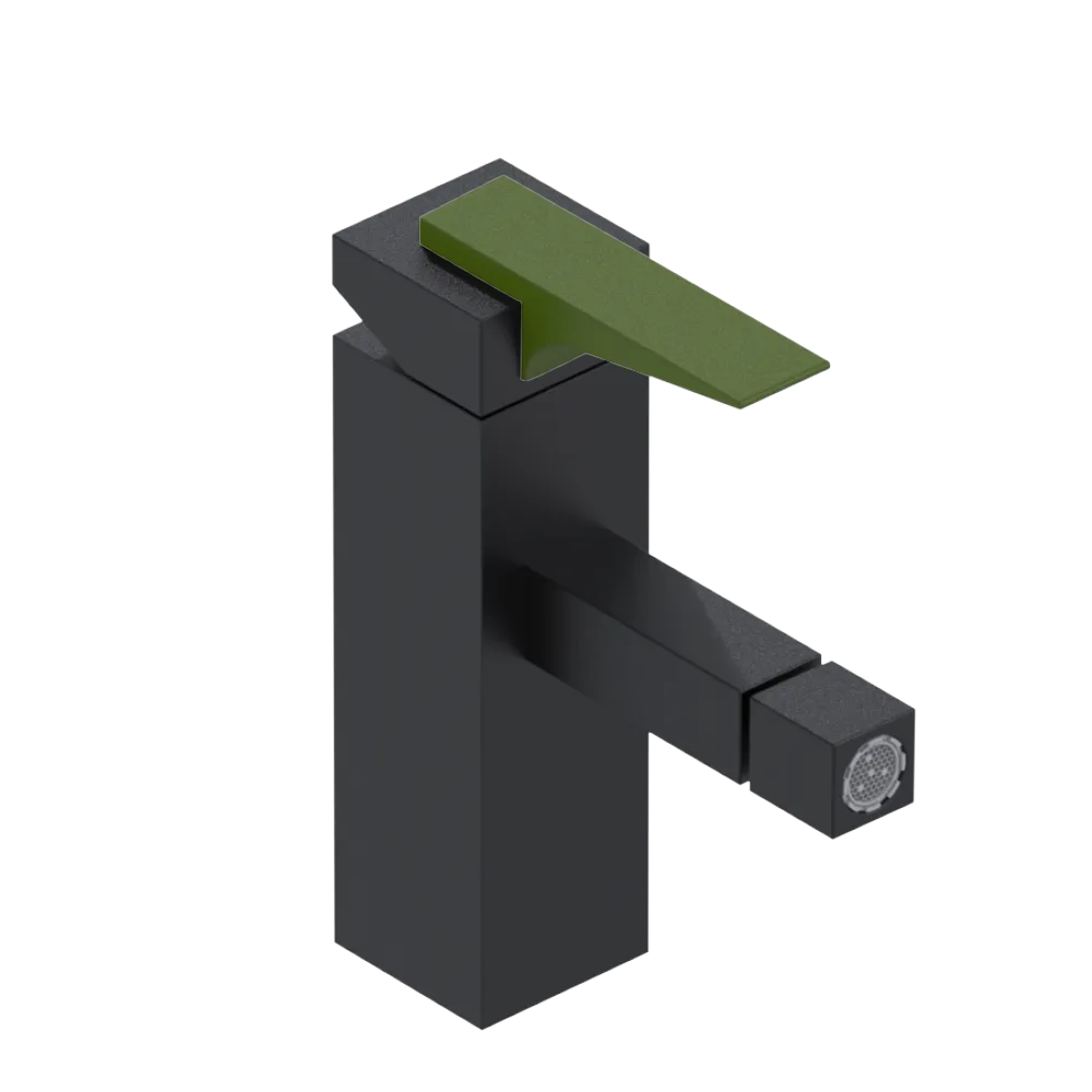 Rubinet Single Control Bidet Fitting (less drain) Matt Black