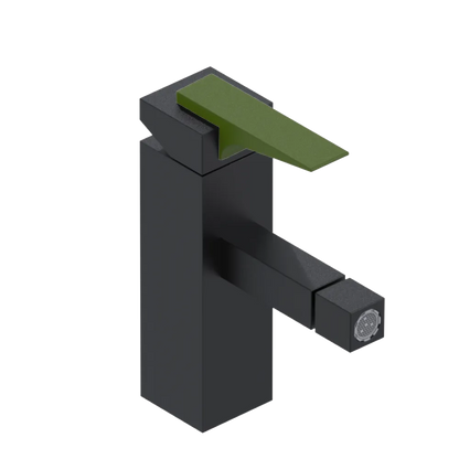 Rubinet Single Control Bidet Fitting (less drain) Matt Black