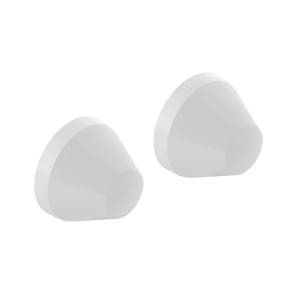 Cover caps with leveling washer