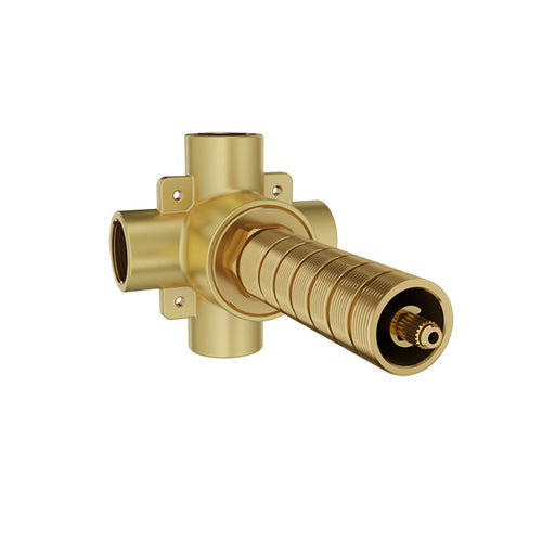Baril 3-port diverter rough valve with off