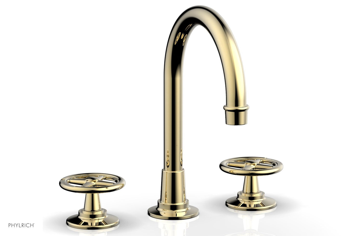 Phylrich WORKS Widespread Faucet - High Spout 220-01
