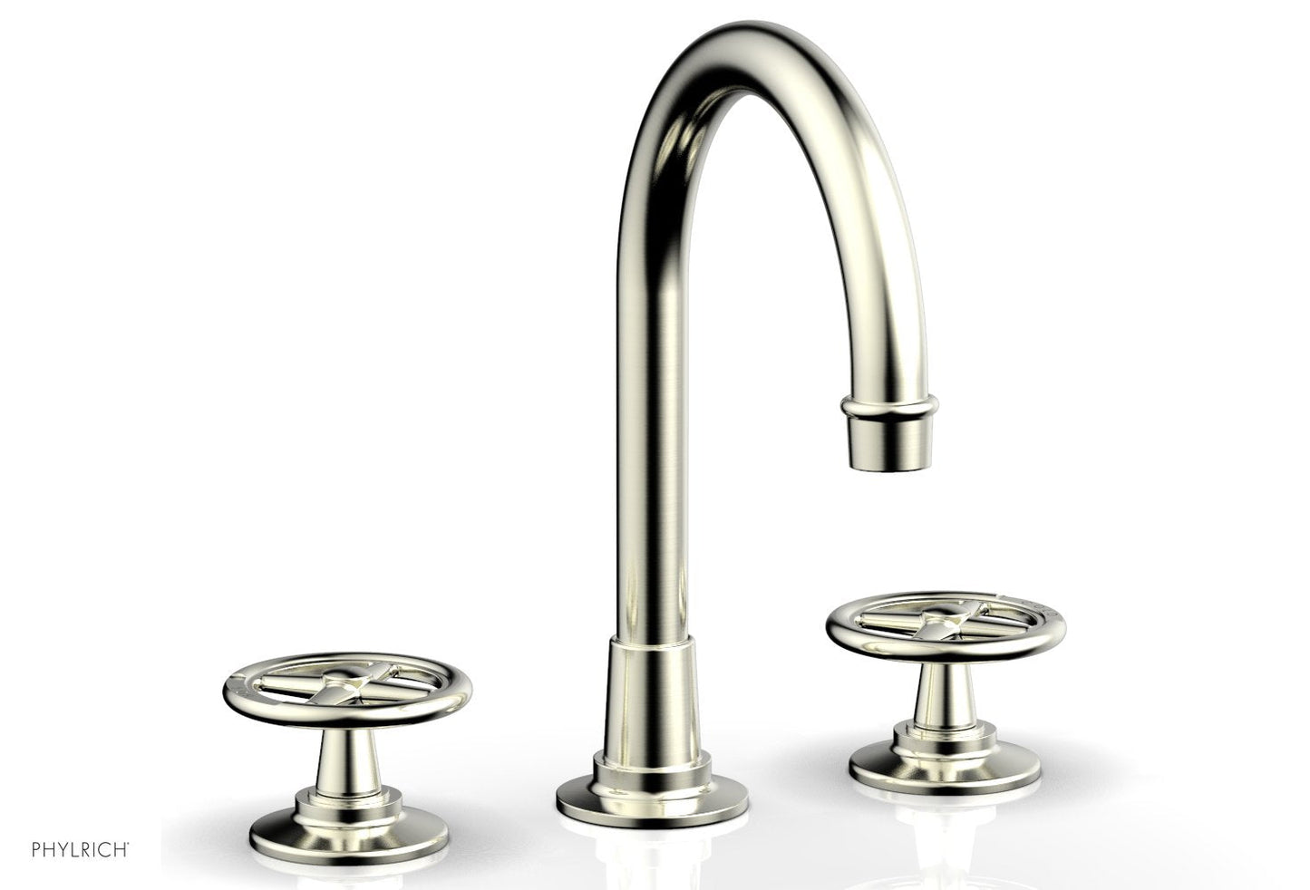 Phylrich WORKS Widespread Faucet - High Spout 220-01