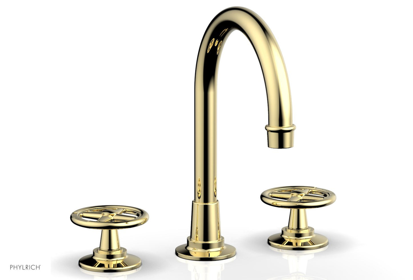Phylrich WORKS Widespread Faucet - High Spout 220-01