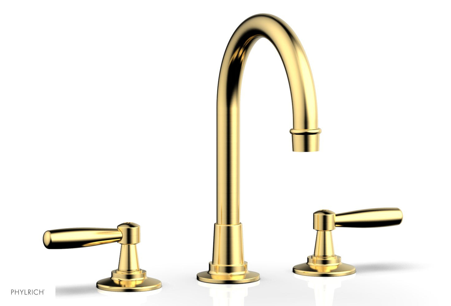 Phylrich WORKS Widespread Faucet - High Spout 220-02