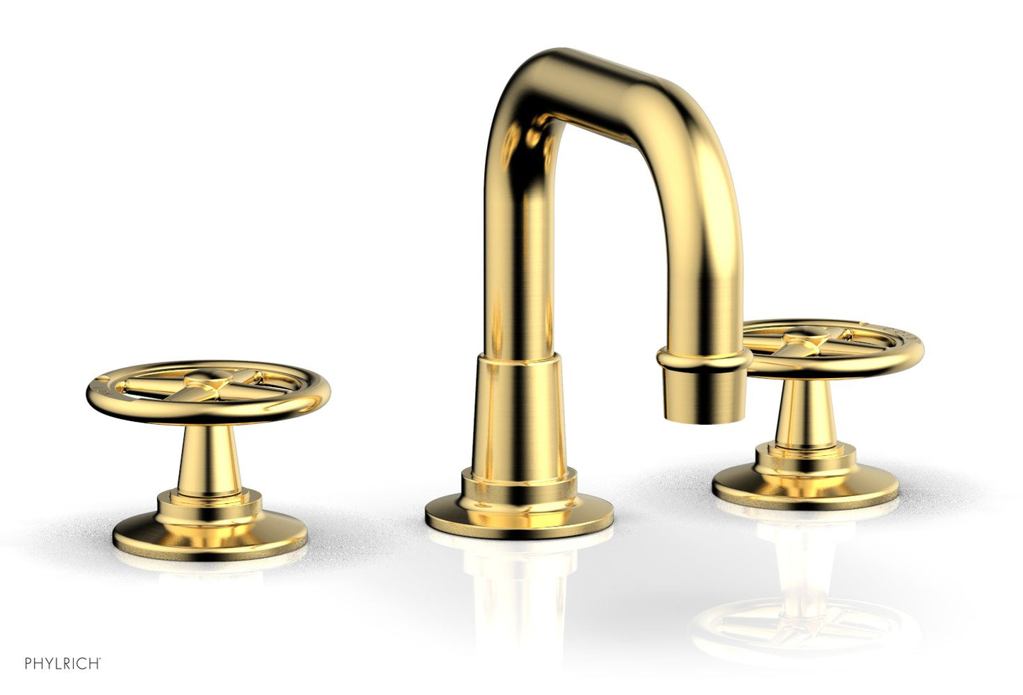 Phylrich WORKS Widespread Faucet - Low Spout 220-03