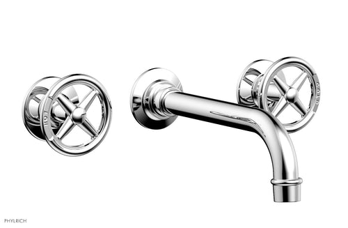 Phylrich WORKS Wall Tub Set - Cross Handles 220-56