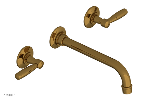 Phylrich WORKS Wall Lavatory Set - Lever Handles 220-12