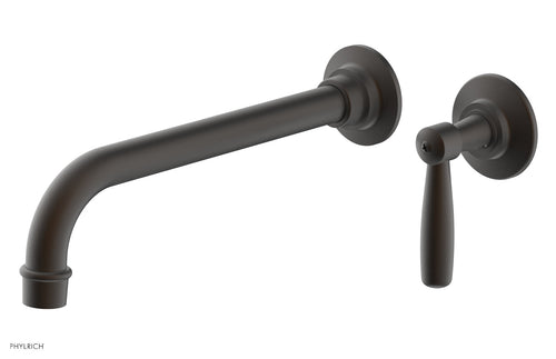 Phylrich WORKS 10" Single Handle Wall Lavatory Set - Lever Handle 220-16-10