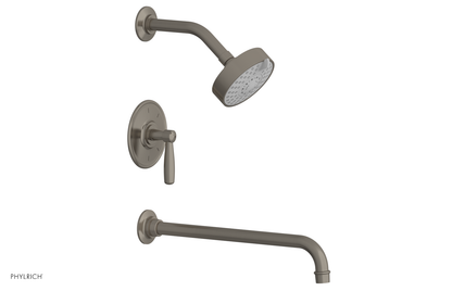 WORKS 14" Pressure Balance Tub and Shower Set - Lever Handle 220-27-14
