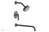 WORKS 14" Pressure Balance Tub and Shower Set - Lever Handle 220-27-14
