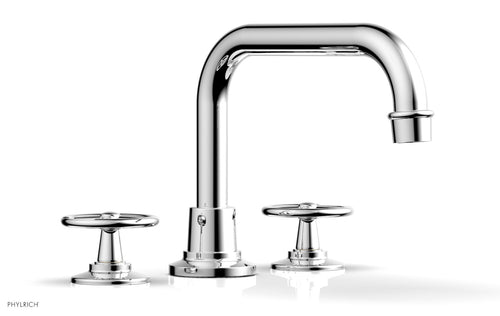 Phylrich WORKS Deck Tub Set - Cross Handles 220-42