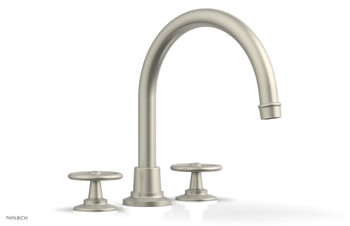 Phylrich WORKS Deck Tub Set - High Spout Cross Handles 220-40