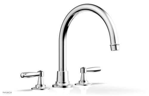 Phylrich WORKS Deck Tub Set - High Spout Lever Handles 220-41