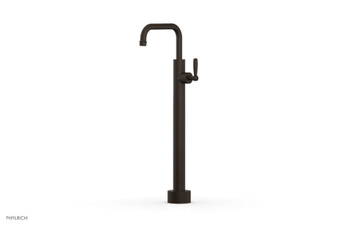 Phylrich WORKS Low Floor Mount Tub Filler - Lever Handle 220-47-04