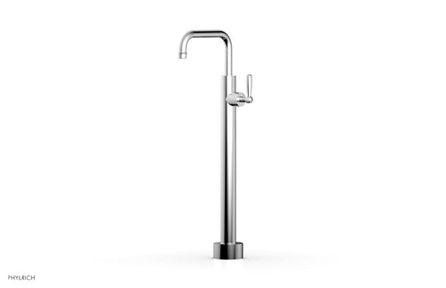 Phylrich WORKS Low Floor Mount Tub Filler - Lever Handle 220-47-04