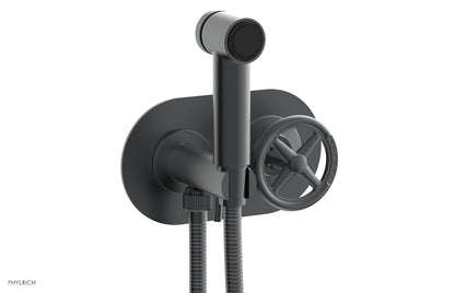 Phylrich WORKS Wall Mounted Bidet, Cross Handle 220-64