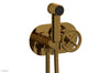 Phylrich WORKS Wall Mounted Bidet, Cross Handle 220-64